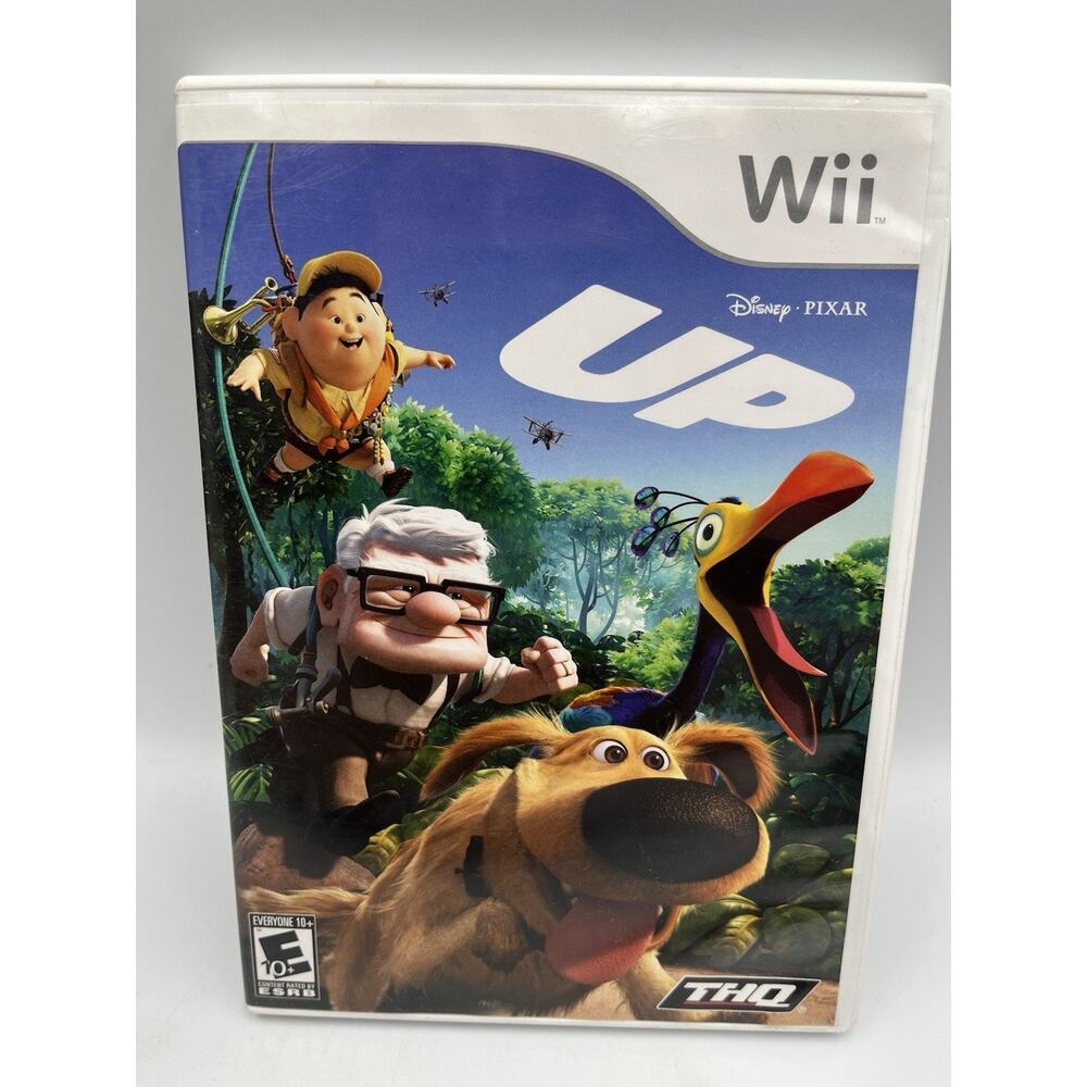 Disney Pixar Up (Nintendo Wii, 2009) Movie Video Game Complete CIB